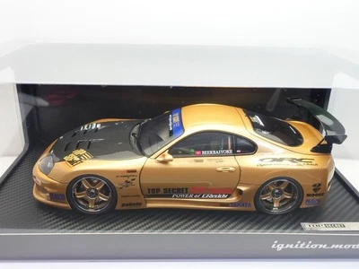 Ignition model IG3743 1/18 Top Secret GT300 Supra JZA80 GOLD MK4 - Photo 1/4