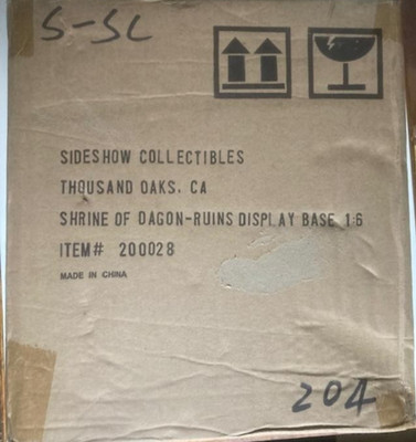 1/6 SCALE  2009 Sideshow Collectibles Shrine of Dagon  Figure Environment MINT