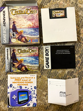 Tactics Ogre Knight of Lodis GBA CIB Complete Box Manual Registration CardTested