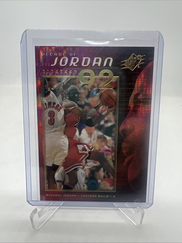 Michael Jordan   [Decade of Jordan] #J3 1999 SPX card