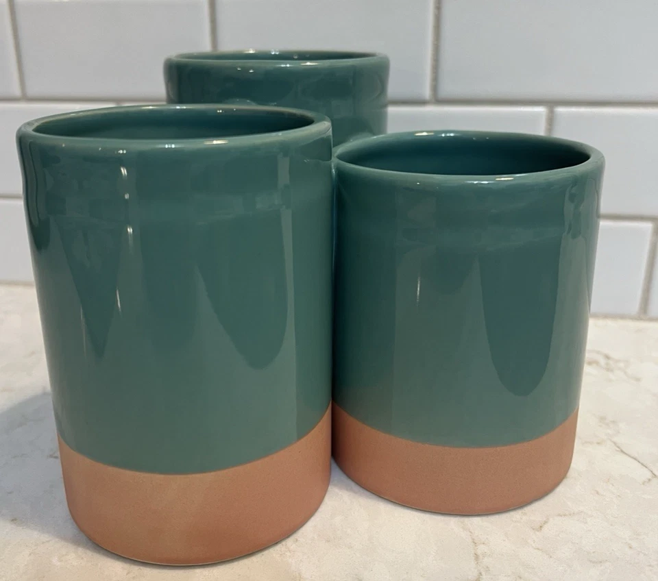 Керамическая 3-секционная столовая посуда Thirstystone La Dolce Vita Caddy 5 дюймов - Изображение 2 из 4