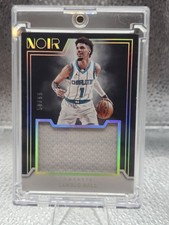 Panini 2023-24 Noir Jumbo Material LaMelo Ball #JM-BAL  Hornets Game Used
