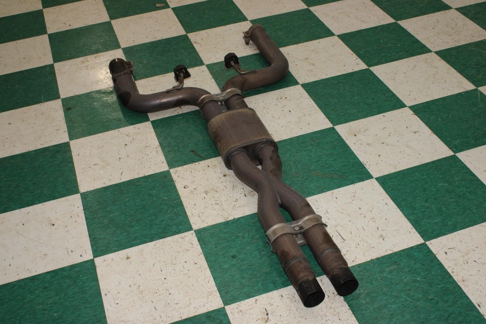14-21 Ghibli 3.0L Motor Engine Exhaust System Midpipe Mid Pipe Factory Unit OEM