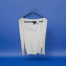 Attention Women's Long Sleeve Casual Top. Size S/C Ivory