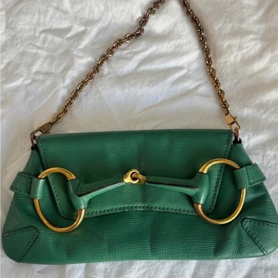 Gucci Horsebit 1955 Chain Leather Handbag