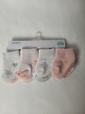 Carter's Just One You baby girls' low-cut socks 8 Pack Ages 0-3 Months