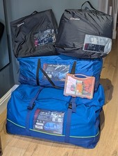 Berghaus Air 8.1 Tent, Air Porch, Carpet, pegs, Ground sheet.