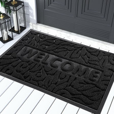 Welcome Mat Outdoor 29.5X17, Waterproof Non-Slip Outdoor Mats for Front Door out