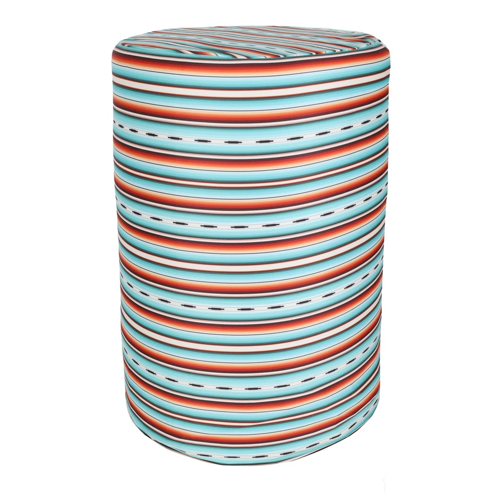 Fundas de barril Showman Teal Serape - Juego de 3 Foto 2 de 2