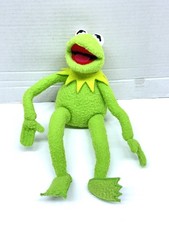 Kermit The Frog Applause Plush Jim Henson Muppets Vintage Poseable 12"