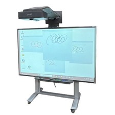 SMART SB685 UF55w interaktive Wandtafel rollbar (ohne Fernbedienung)