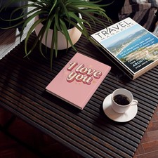 diario | Cuaderno de tapa dura, rosa