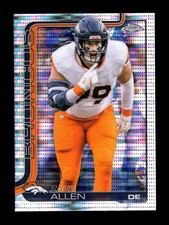 2025 TOPPS CHROME PULSAR REFRACTOR #95 ZACH ALLEN BRONCOS