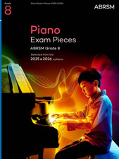 ABRSM Piano Exam Pieces 2025  2026: Grade 8
