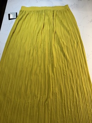 Solo Apparel Women's Size x Large ,yellow color,Long Skirt