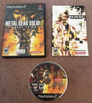 Metal Gear Solid 3 Snake Eater PS2 PlayStation 2 - Complete CIB - MGS 3