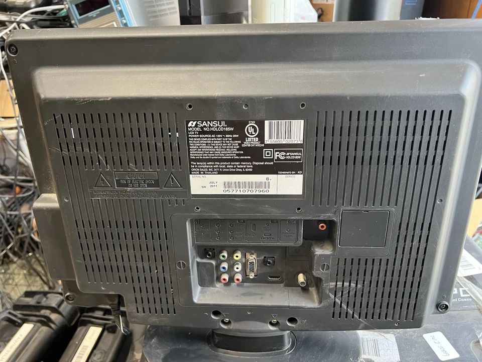 Sansui HDLCD185W 19 inch LCD TV HDMI Flat Screen Television NO Remote - Image 2 of 4