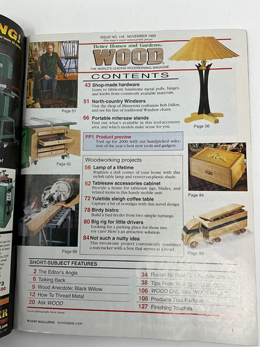 Wood Magazine 1999 Lot - Picture 15 of 20