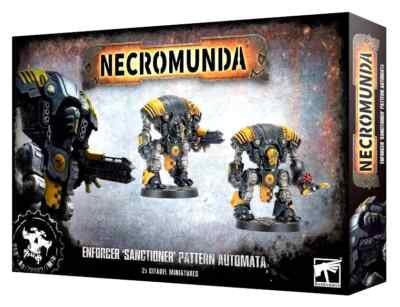 Necromunda Enforcer 'Sanctioner' Pattern Automata NEW in BOX 40K Palanite Ambot