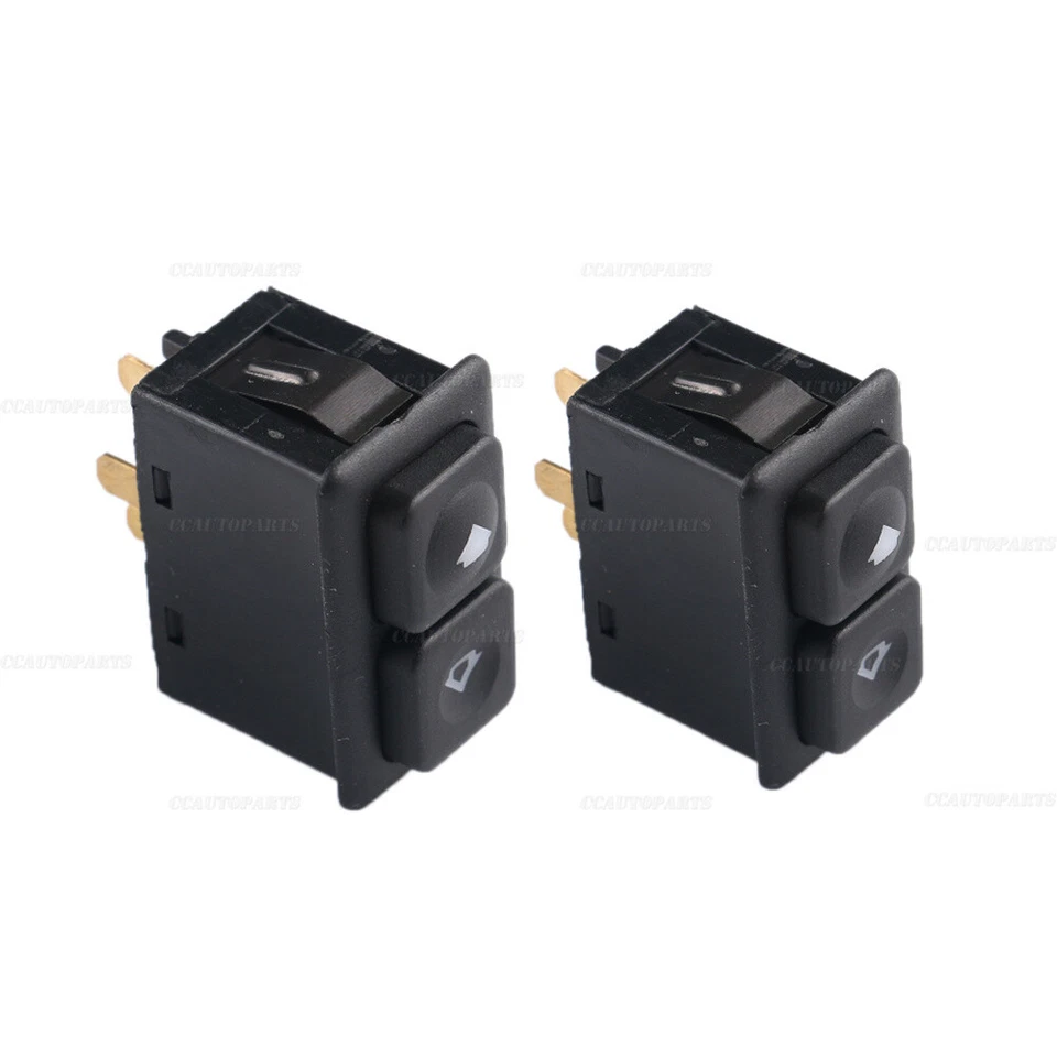 Se adapta a BMW M3 M5 M6 325i 535i 2 piezas interruptor de ventana eléctrico 61311381205 Foto 4 de 4