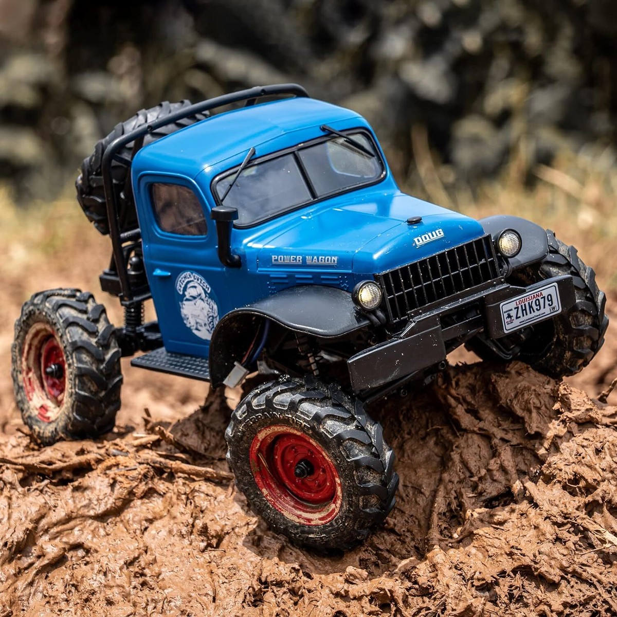 Chevy Rc Truck BEEZRC FMS RC Crwaler 1/24 Scale FCX24 Power Wagon RTR ...
