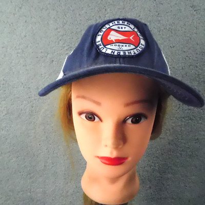 VTG Southern Lure SOUTHERN LURE GET HOOKED Cap Hat Patched MeshBack Snapback Adj