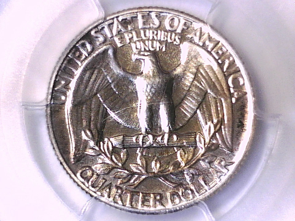 1952 Proof Washington Quarter PCGS PR 66 33282505 Toned - Image 2 of 4