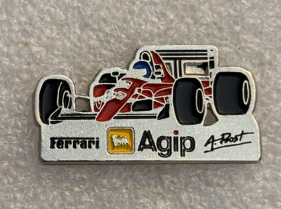 Pin's F1 Ferrari Agip – Signature Alain Prost – Email, Collection Sport (Occasion)