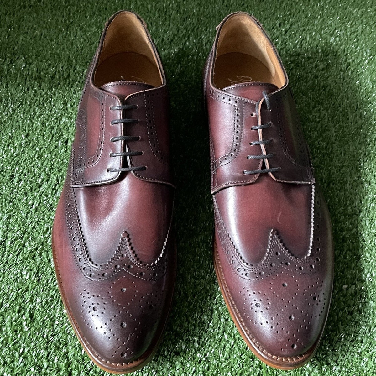 Antonio Maurizi Wingtip Leather Oxford Men display picture 3