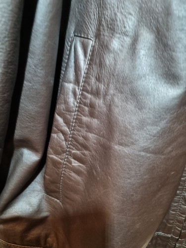 Reed Brown Leather Jacket Mens Size Medium RRP £495 - Picture 10 of 15