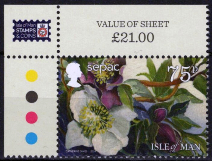 ZAYIX Isle of Man 1659 MNH Flowers Plants Nature 033023S92