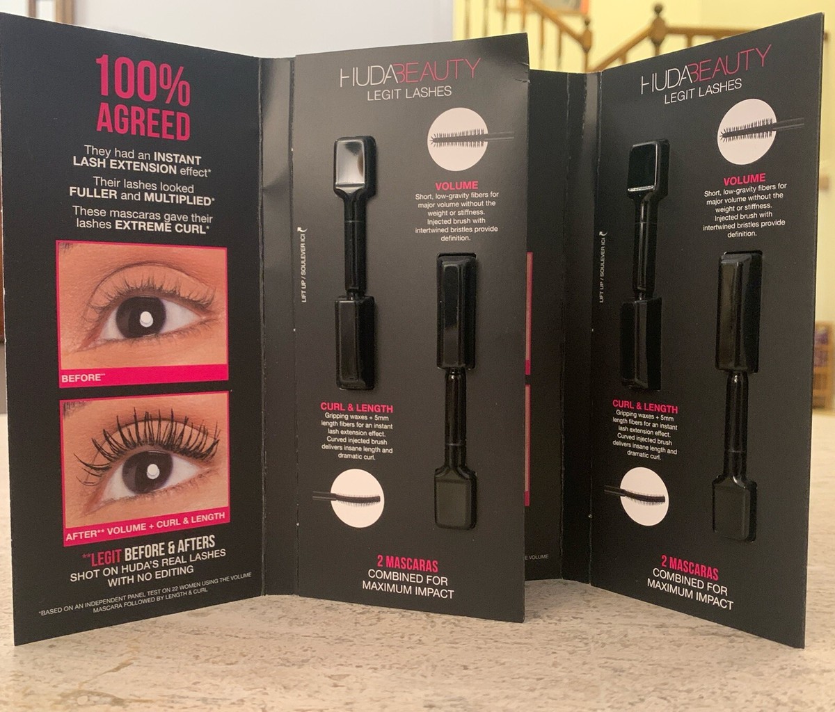 Huda Beauty Legit Lashes マスカラ