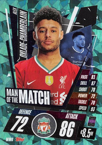 MATCH ATTAX 2020/21 CHAMPIONS LEAGUE HOMBRE DEL PARTIDO / SUBCONJUNTO / ESTRELLAS - Imagen 7 de 64