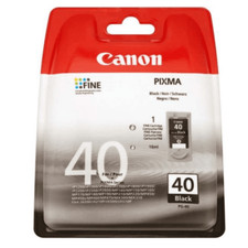 Genuine Canon PG-40 Black Ink Cartridge 0615B001
