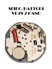 Hattori Japan 2 Hand Quartz Watch Movement VD78 Small Second At 6:00