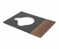 Platine En Noyer Clair Et Couvercle Pour THORENS TD 125 Et 125 MKII