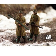 Homemade 1/72 U.S. Army Winter 2 Troopers Finished Heavy Fire Group Model