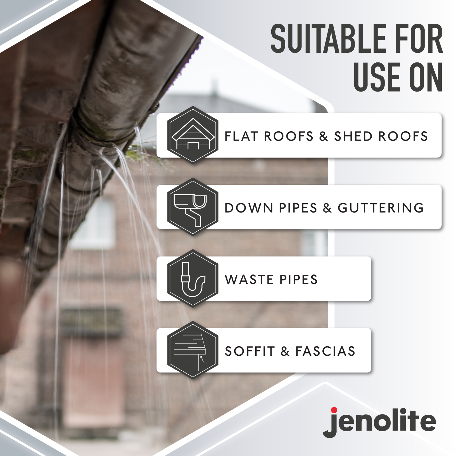 JENOLITE Stop Leak Sealer Spray Waterproof Sealer Fills, Seals