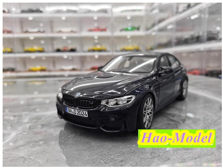 NOREV 1:18 BMW M3 Modelo Coche Diecast Metal Hobby Regalos Juguetes Colección Negro Foto 3 de 4