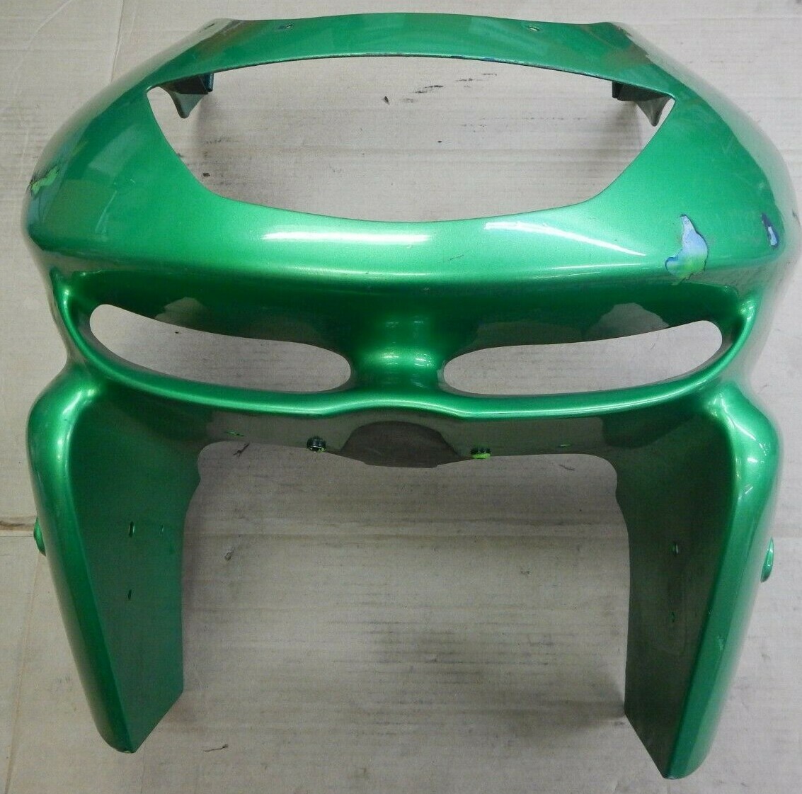【r】BrightWin PUIG Z-Racing Dark Smoke Windscreen 2021-2025 Kawasaki Ninja