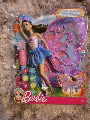 Barbie Mattel W4470 Flower n Flutter Fairy zauberhafte Blumenfee - neu