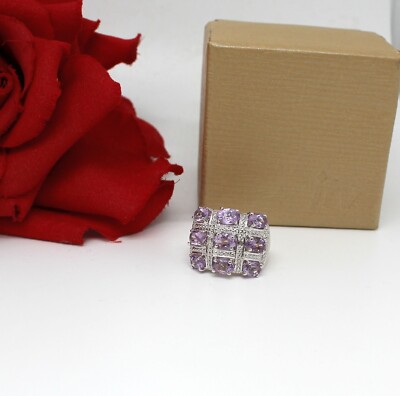 Karis STS NIB Amethyst  Ring Size  7 6.88g  CAT RESCUE