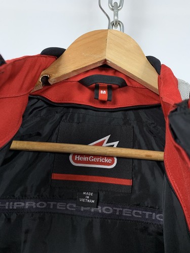 Men's Hein Gericke Moto Racing Jacket Size M - Picture 23 of 24