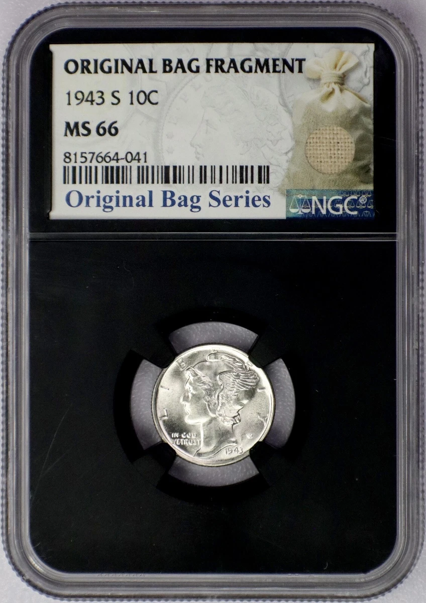 MS 66 Graded 1943 Year Mercury Dimes (1916-1945) for sale | eBay