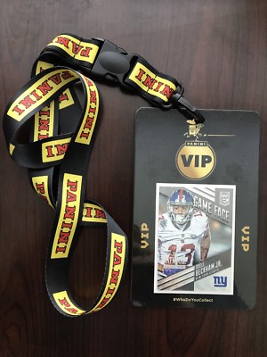 2016 National Convention Panini VIP Odell Beckham Jr 1/1 Elite Game Face Badge