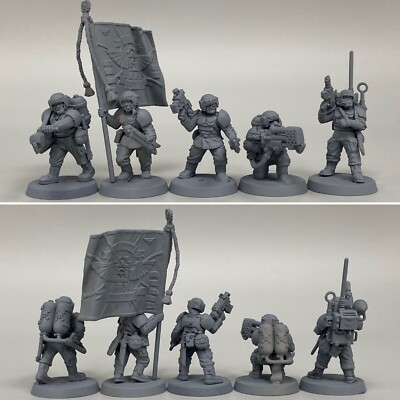 CADIAN COMMAND SQUAD IMPERIAL GUARD ASTRA MILITARUM WARHAMMER 40.000 40K