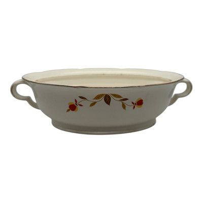 HALL'S SUPERIOR Autumn Leaf Pattern Oval Side Dish Server NO LID