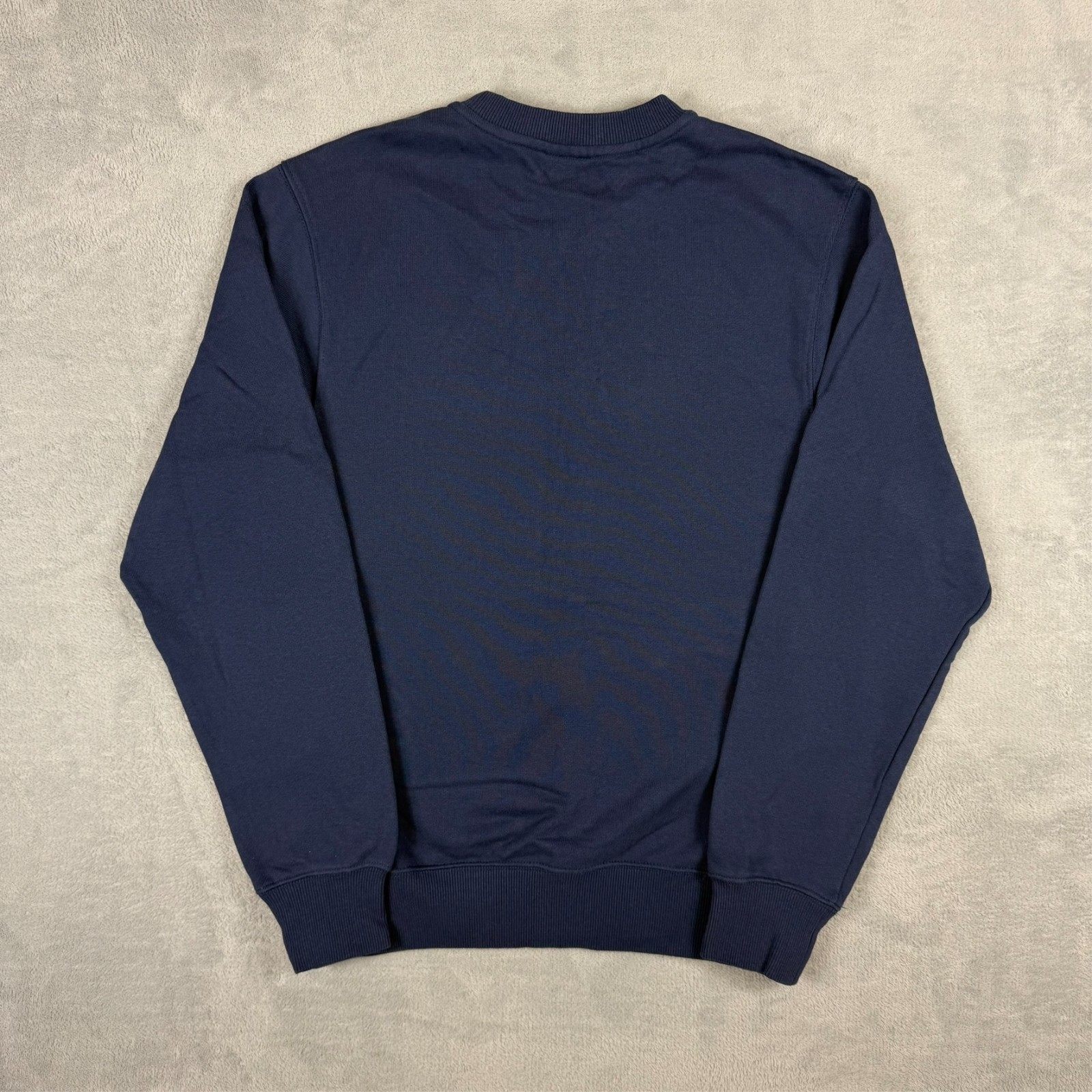 VTG Nike Navy Blue Red Big Swoosh Oversized Heavyweight XS Pullover Sweatshirt image 7
