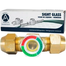 Appli Parts APSG-58 5/8 in Sight Glass and liquid moisture indicator Flare conne