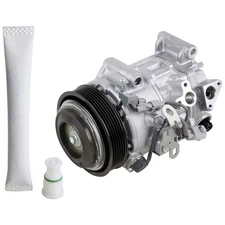 OEM AC Compressor w/ A/C Drier For Lexus IS200t IS350 & Toyota RAV4